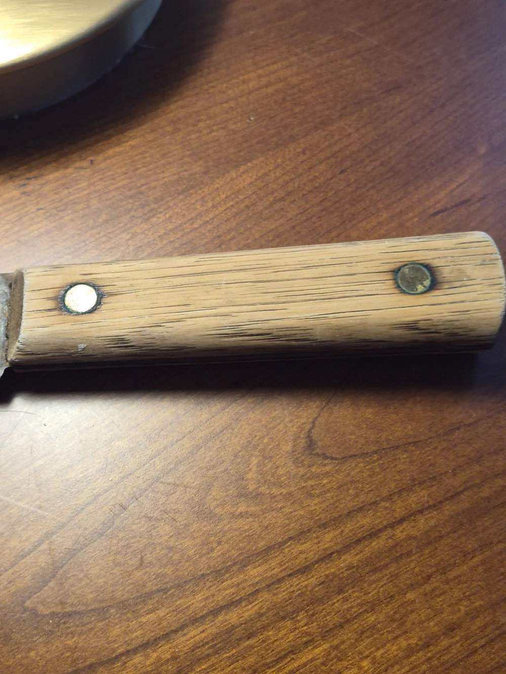 Vintage Ontario Knife 7in Tru-Edge Fixed Blade Hunting/Kitchen Made in USA